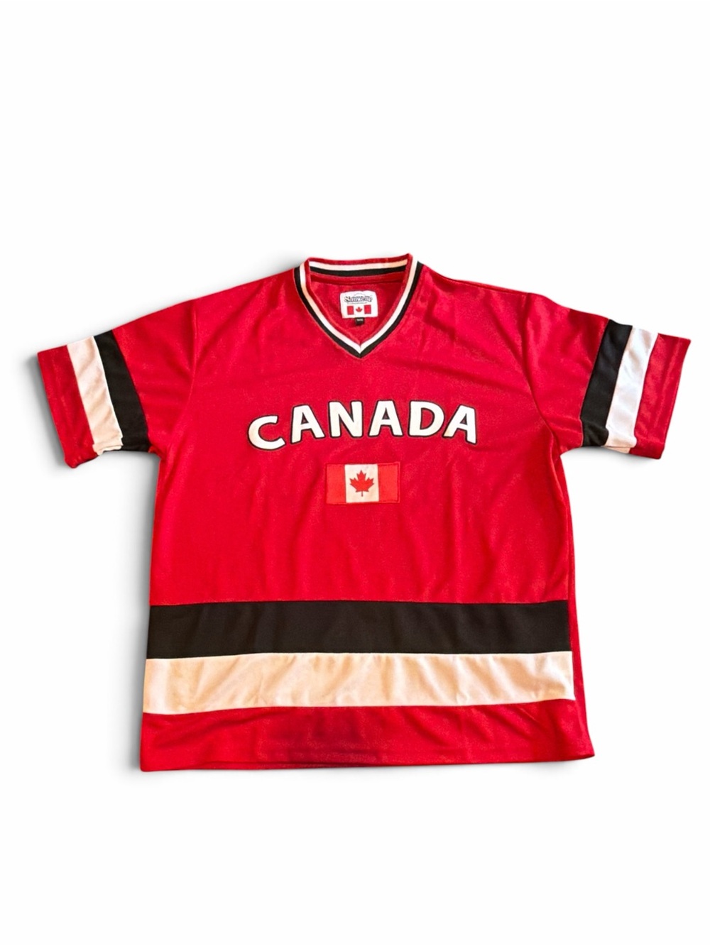 Snowcap CANADA Red Hockey-Style Jersey - size medium